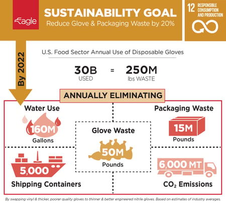 Eagle Sustainability Goal Infographic